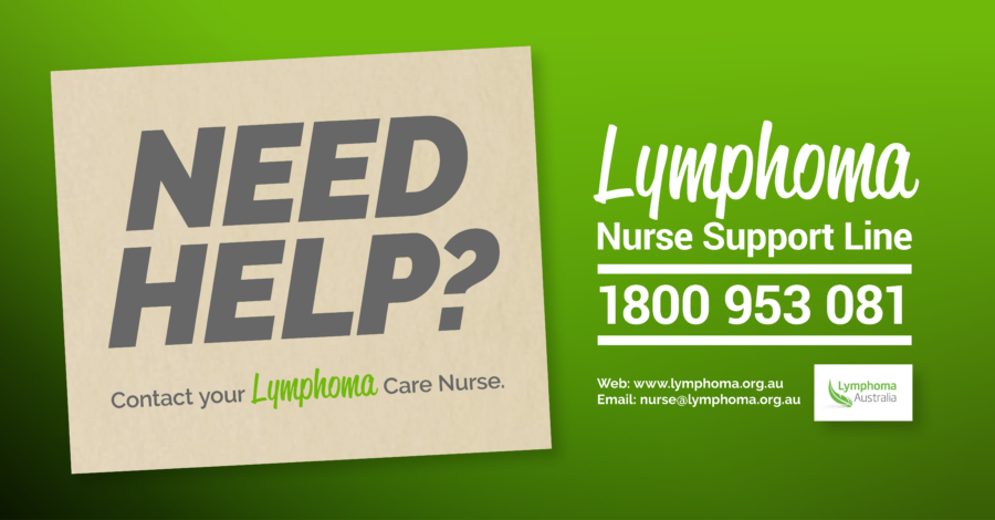 Contact our lymphoma care nurses