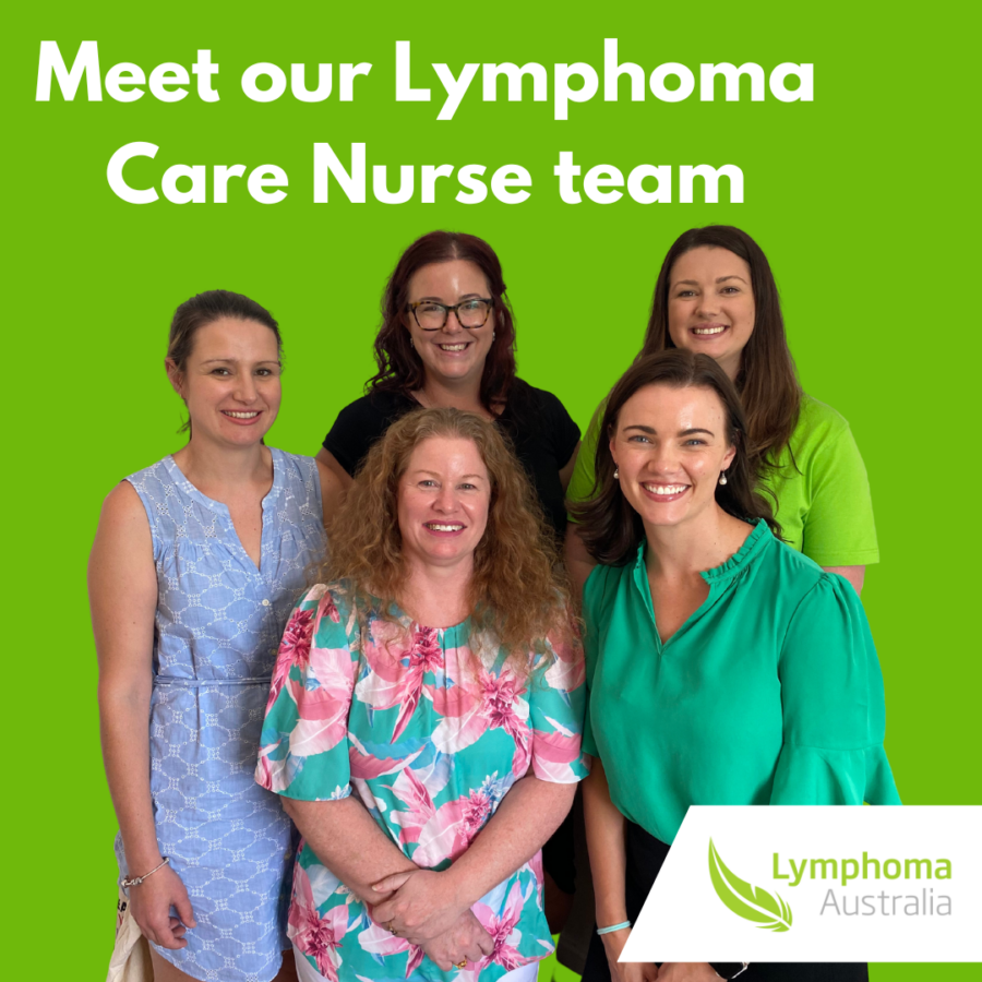 Image of 5 of Lymphoma Australia's nurses.