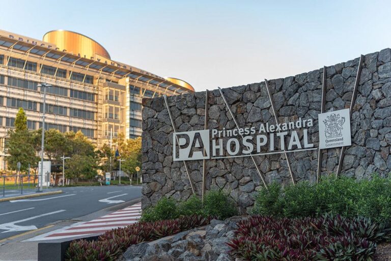 Image of entrance sign to PA Hospital