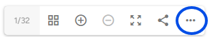 Image of toolbox with blue circel around 3 dots to the right of the toolbox to show where to click to download roadmap