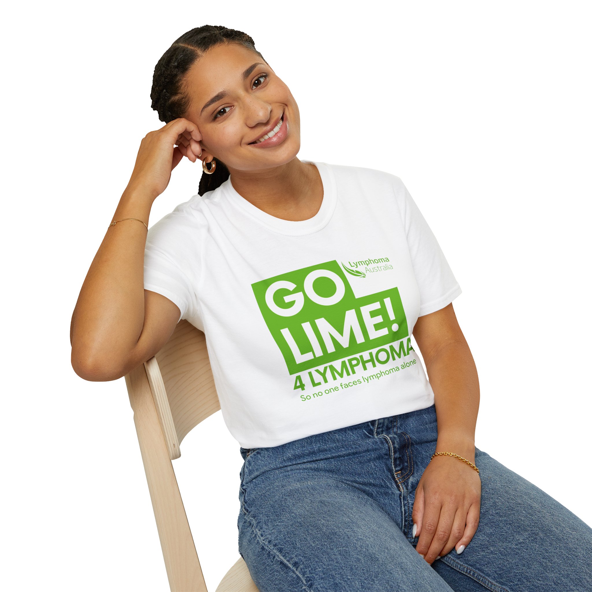 Unisex Go LIME T-Shirt - Image 2